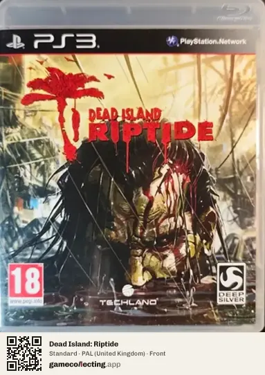 Dead Island: Riptide PlayStation 3, United Kingdom box front