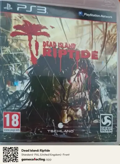 Dead Island: Riptide PlayStation 3, United Kingdom box front