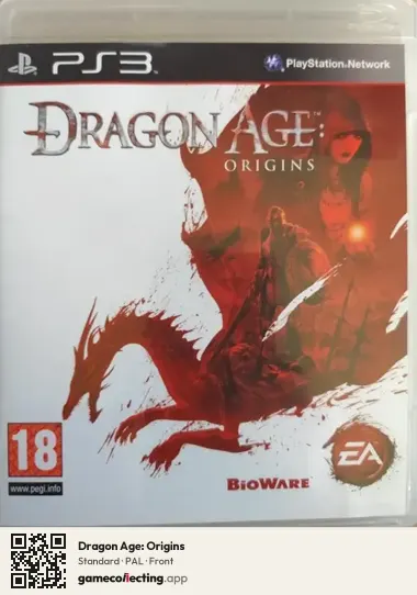 Dragon Age: Origins PlayStation 3, PAL box front