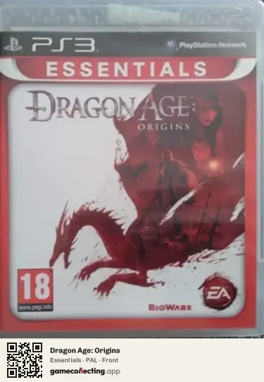 Dragon Age: Origins PlayStation 3, PAL box front