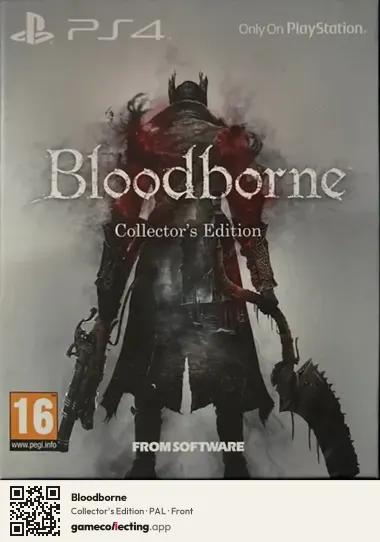 Bloodborne PlayStation 4, PAL box front
