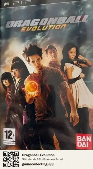 Dragonball Evolution PlayStation Portable, France box front