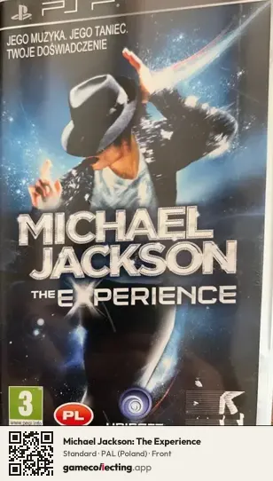 Michael Jackson: The Experience PlayStation Portable, Poland box front
