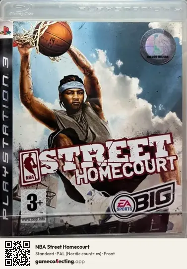 NBA Street Homecourt PlayStation 3, Nordic countries box front