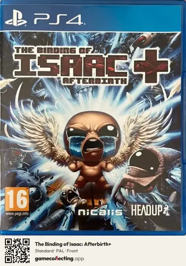 The Binding of Isaac: Afterbirth+ PlayStation 4, PAL box front