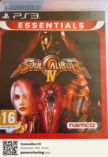 Soulcalibur IV PlayStation 3, PAL box front