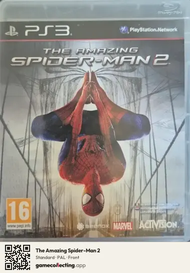 The Amazing Spider-Man 2 PlayStation 3, PAL box front