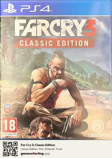 Far Cry 3: Classic Edition PlayStation 4, Poland box front
