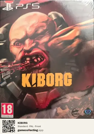 KIBORG PlayStation 5, PAL box front