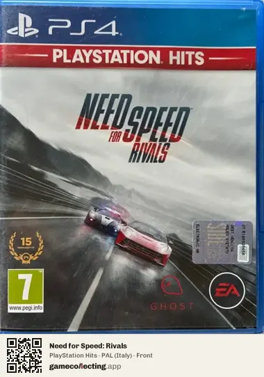 Need for Speed: Rivals PlayStation 4, Italy box front