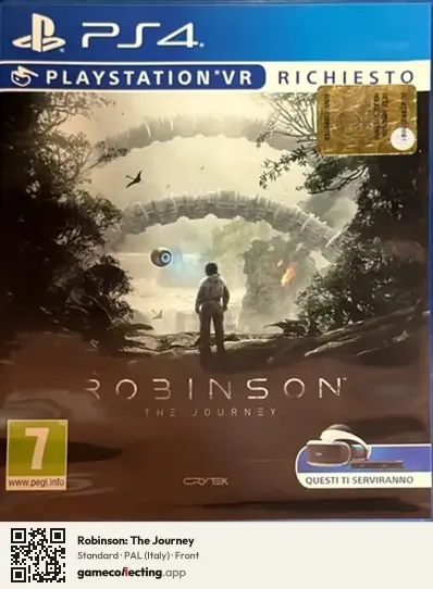Robinson: The Journey PlayStation 4, Italy box front