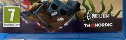 SpongeBob SquarePants: Battle for Bikini Bottom: Rehydrated, the PEGI square on its front