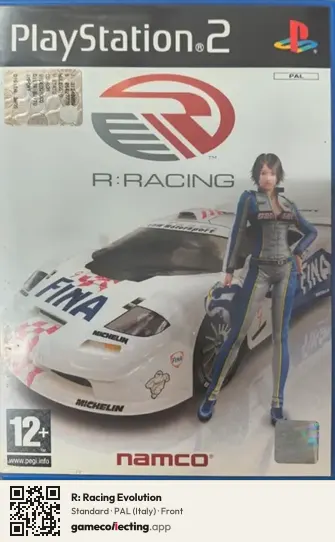 R: Racing Evolution PlayStation 2, Italy box front
