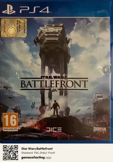 Star Wars Battlefront PlayStation 4, Italy box front