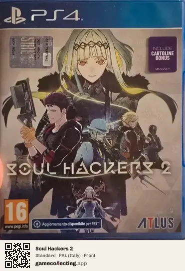 Soul Hackers 2 PlayStation 4, Italy box front