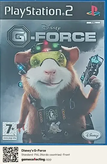 Disney's G-Force PlayStation 2, Nordic countries box front