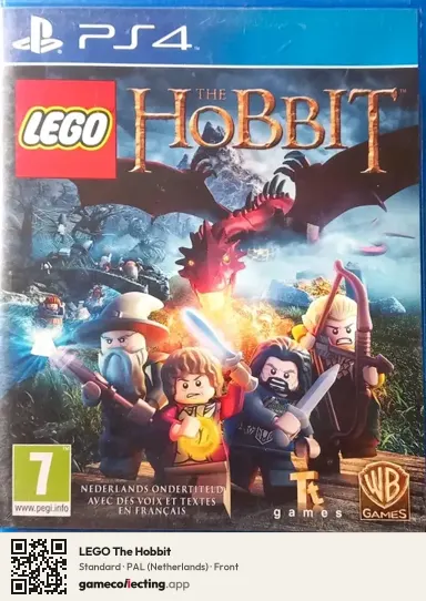LEGO The Hobbit PlayStation 4, Netherlands box front