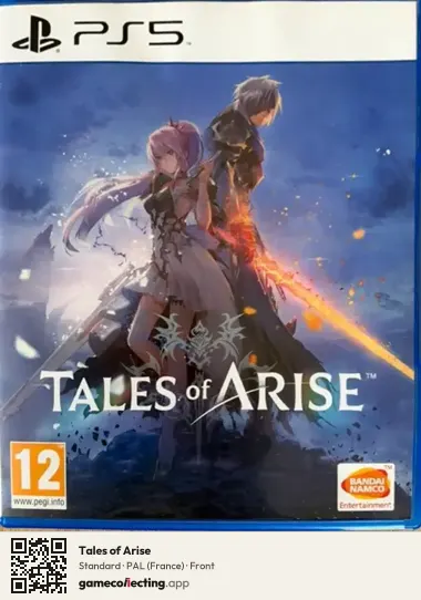Tales of Arise PlayStation 5, France box front