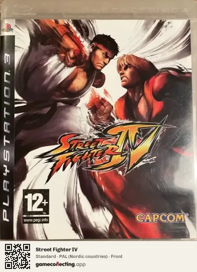 Street Fighter IV PlayStation 3, Nordic countries box front