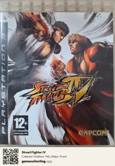 Street Fighter IV PlayStation 3, Italy box front