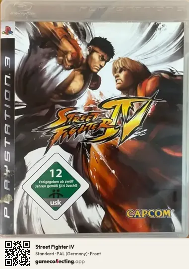Street Fighter IV PlayStation 3, Germany box front