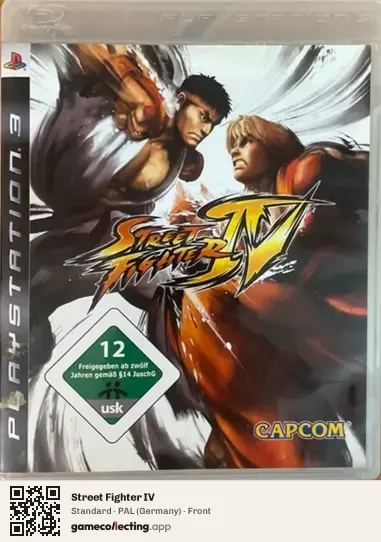 Street Fighter IV PlayStation 3, Germany box front