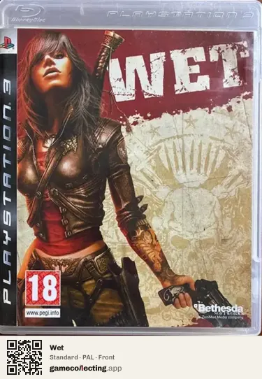 Wet PlayStation 3, PAL box front