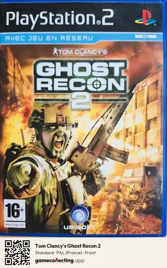 Tom Clancy's Ghost Recon 2 PlayStation 2, France box front