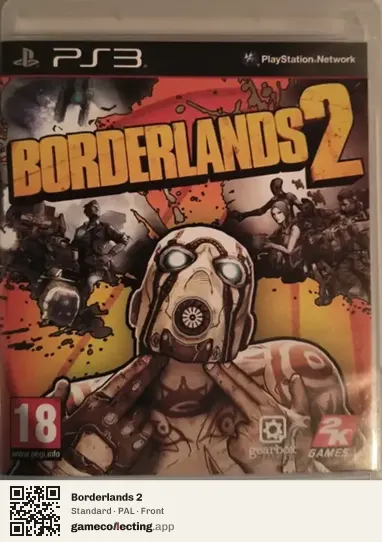 Borderlands 2 PlayStation 3, PAL box front