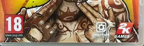 Borderlands 2, the PEGI square on its front