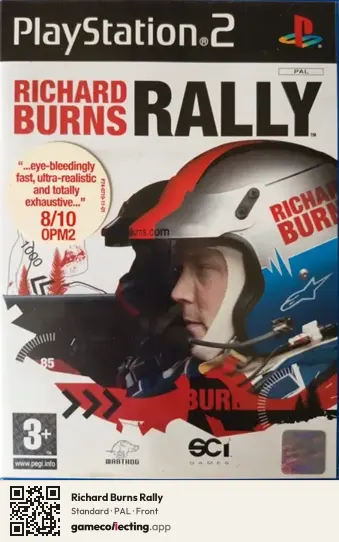 Richard Burns Rally PlayStation 2, PAL box front