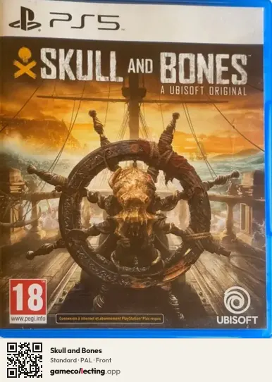 Skull and Bones PlayStation 5, PAL box front
