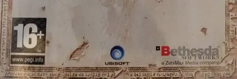The Elder Scrolls IV: Oblivion, the PEGI square on its front
