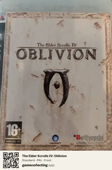 The Elder Scrolls IV: Oblivion PlayStation 3, PAL box front