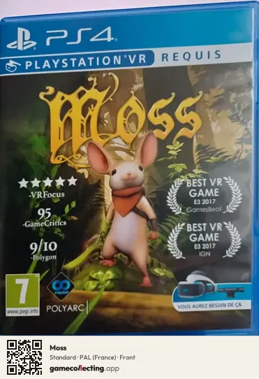 Moss PlayStation 4, France box front