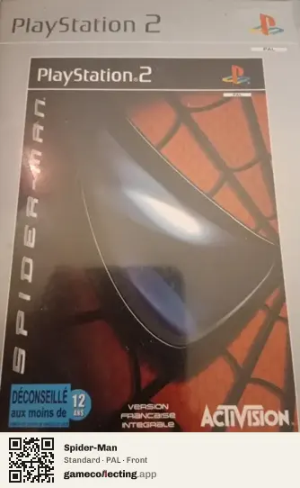 Spider-Man PlayStation 2, PAL box front