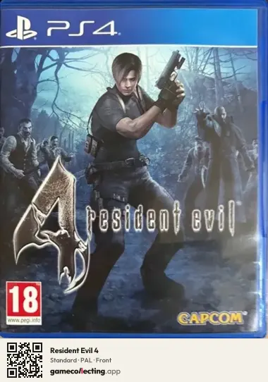 Resident Evil 4 PlayStation 4, PAL box front