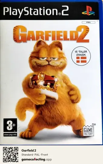 Garfield 2 PlayStation 2, PAL box front