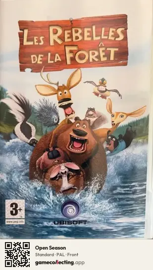 Open Season PlayStation Portable, PAL box front