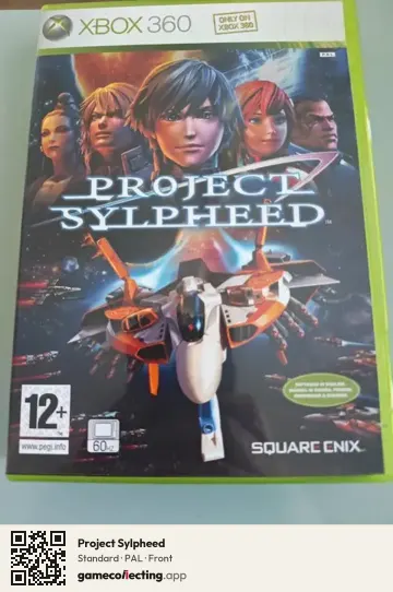 Project Sylpheed Xbox 360, PAL box front