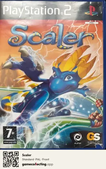 Scaler PlayStation 2, PAL box front