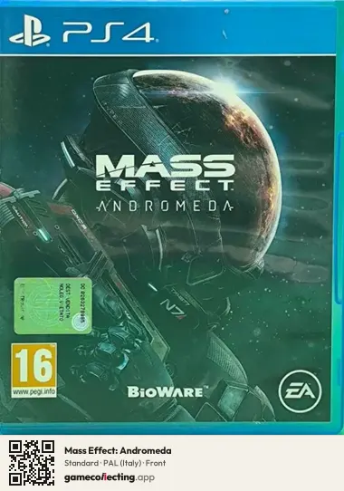 Mass Effect: Andromeda PlayStation 4, Italy box front