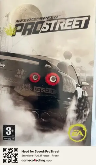 Need for Speed: ProStreet PlayStation Portable, France box front