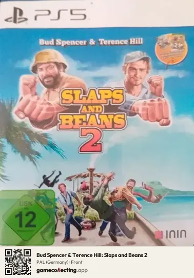 Bud Spencer & Terence Hill: Slaps and Beans 2 PlayStation 5, Germany box front
