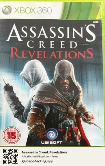 Assassin's Creed: Revelations Xbox 360, United Kingdom box front