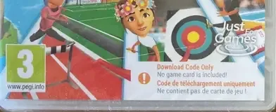 Instant Sports Summer Games, the PEGI square on its front