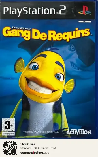 Shark Tale PlayStation 2, France box front