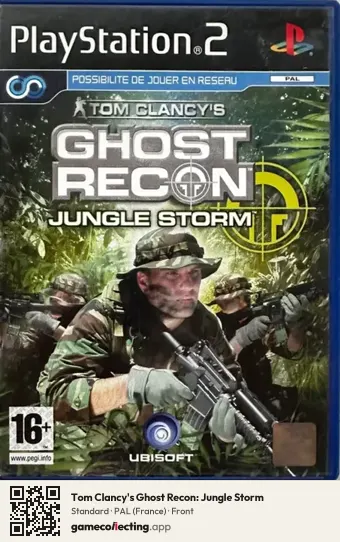 Tom Clancy's Ghost Recon: Jungle Storm PlayStation 2, France box front