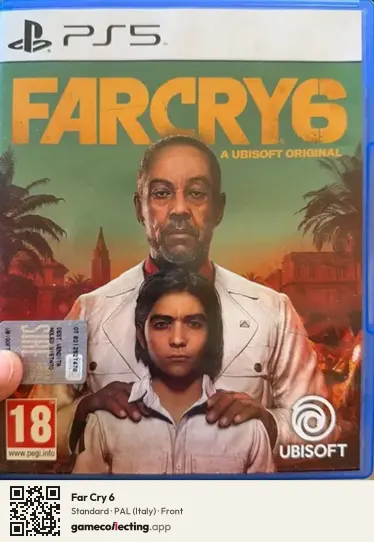 Far Cry 6 PlayStation 5, Italy box front