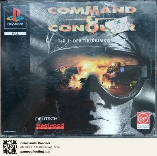 Command & Conquer PlayStation, Germany box front